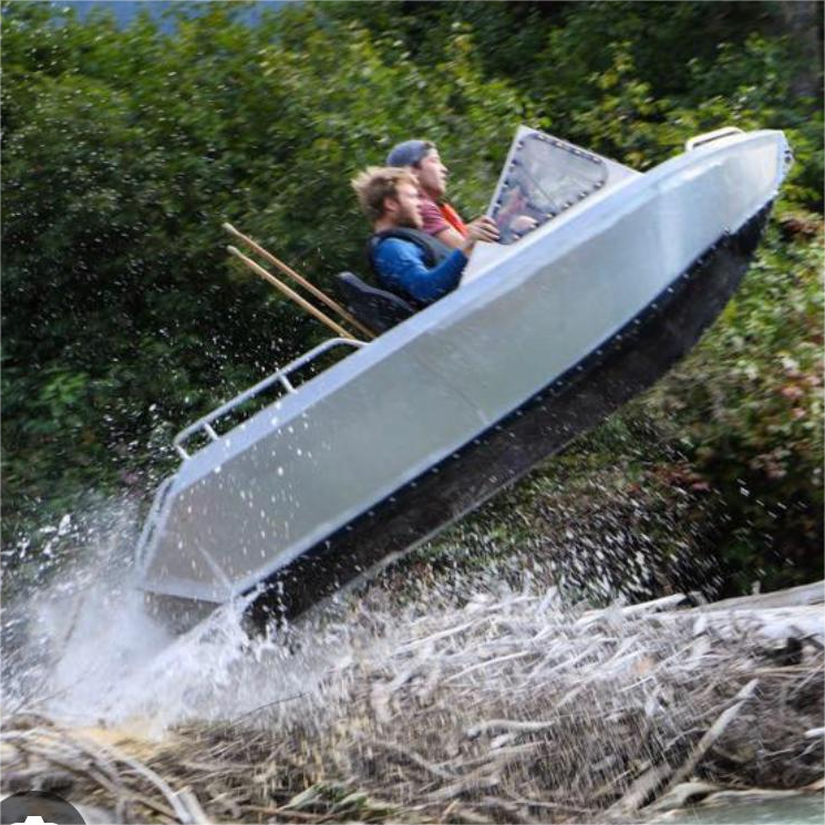 All-Welded Aluminum Jet Drifting Racing Boat with UHMW-PE Cover Inboard Sport Yacht for Sale